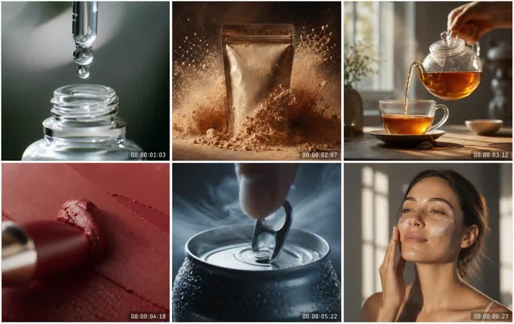 Motion frames, product film selects